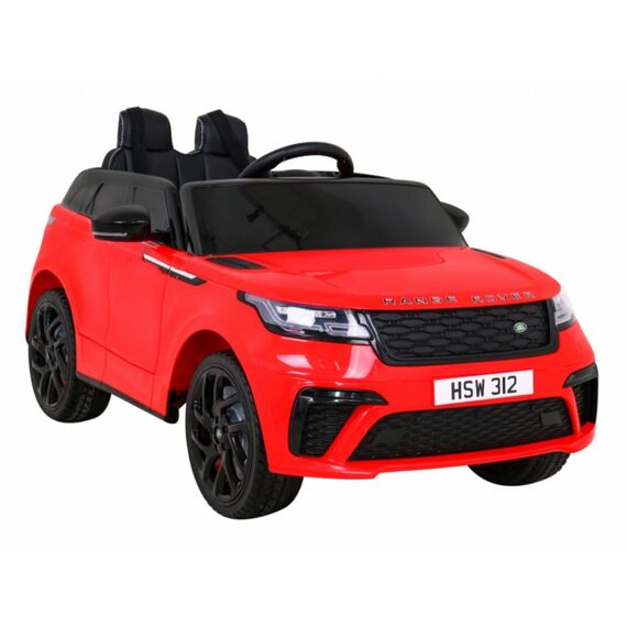 Masinuta electrica cu telecomanda RANGE ROVER VELAR, roti EVA, scaun tapitat, putere 70W - Rosu, Culoare: Rosu, Capacitate acumulator: 12V - poza 10 - ExclusivMAG.ro