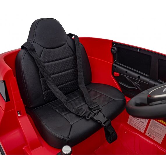 Masinuta electrica cu telecomanda ASTON MARTIN DBX, roti EVA, scaun tapitat, putere 100W - Rosu, Culoare: Rosu, Capacitate acumulator: 12V - poza 10 - ExclusivMAG.ro