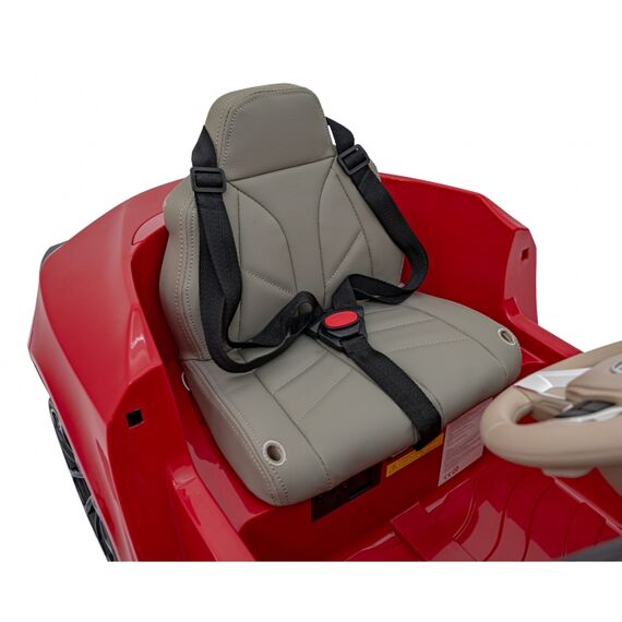 Masinuta electrica cu telecomanda LEXUS LC500, roti EVA, scaun tapitat, putere 70W - Rosu, Culoare: Rosu, Capacitate acumulator: 12V - poza 10 - ExclusivMAG.ro