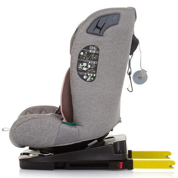 Scaun auto Chipolino X Factor I-Size 40-150 cm flamingo cu sistem Isofix, Culoare: Roz, Grupa: 0-36kg (0 luni - 12 ani) - poza 6 - ExclusivMAG.ro