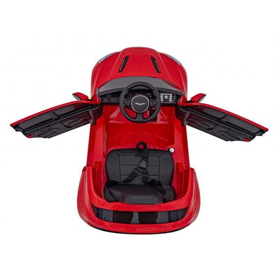 Masinuta electrica cu telecomanda ASTON MARTIN DBX, roti EVA, scaun tapitat, putere 100W - Rosu, Culoare: Rosu, Capacitate acumulator: 12V - poza 7 - ExclusivMAG.ro