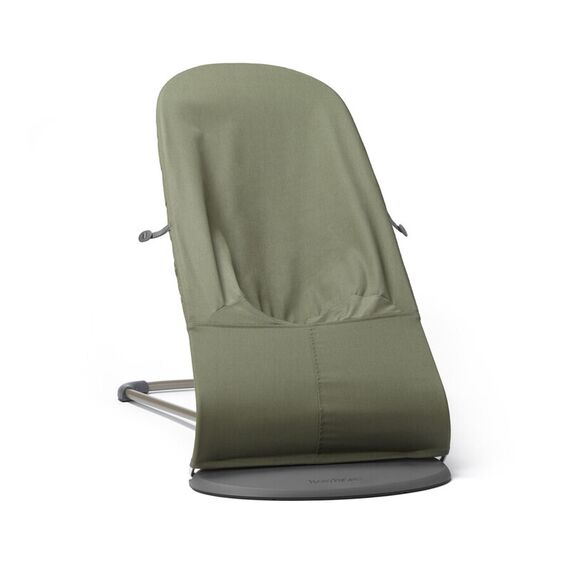 BabyBjorn - Balansoar Bliss Dark Green cu aspect delicat de petala, tesatura matlasata, Culoare: Verde - poza 8 - ExclusivMAG.ro