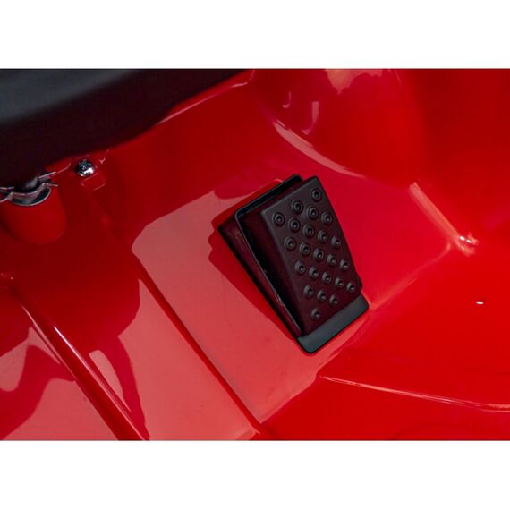 Masinuta electrica cu telecomanda ASTON MARTIN DBX, roti EVA, scaun tapitat, putere 100W - Rosu, Culoare: Rosu, Capacitate acumulator: 12V - poza 9 - ExclusivMAG.ro