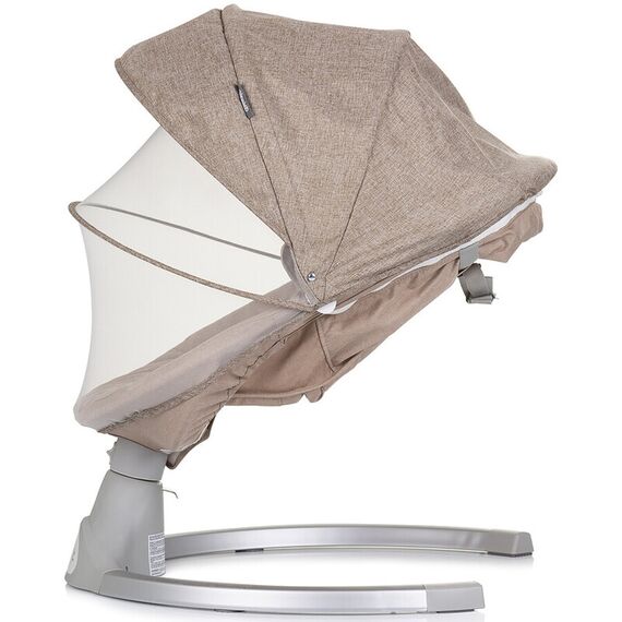 Leagan electric Chipolino Nest macadamia, Culoare: Crem - poza 4 - ExclusivMAG.ro