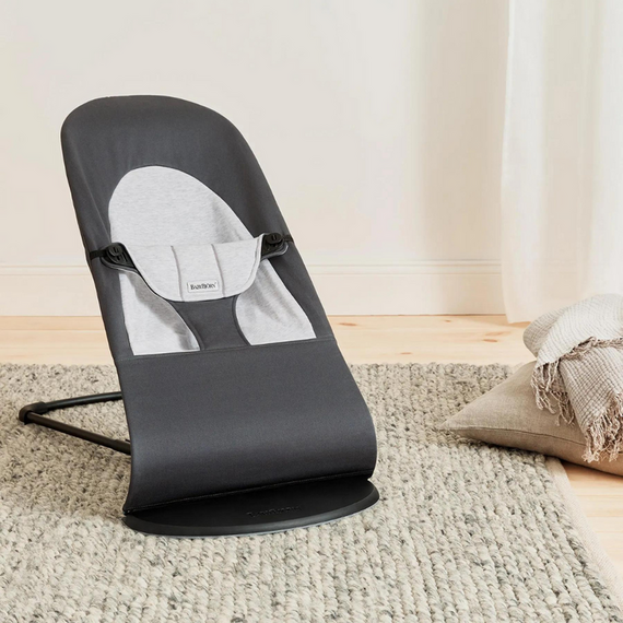 BabyBjorn - Balansoar Balance Dark Gray cu detalii Gray, Tesatura-Tricot, Culoare: Gri - poza 9 - ExclusivMAG.ro