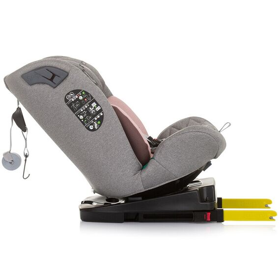 Scaun auto Chipolino X Factor I-Size 40-150 cm flamingo cu sistem Isofix, Culoare: Roz, Grupa: 0-36kg (0 luni - 12 ani) - poza 9 - ExclusivMAG.ro