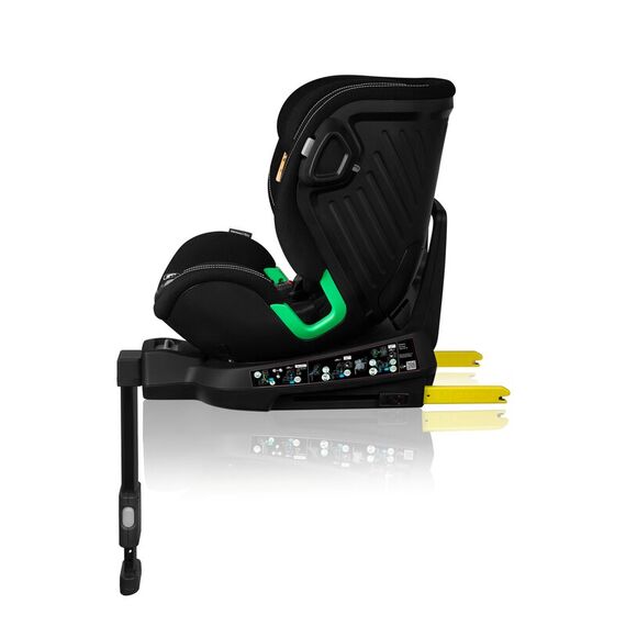 Scaun auto, Lionelo, Harmony i-Size, Rotire 360 grade, 0-36 Kg, 40-150 cm, R129, Negru, Culoare: Negru, Grupa: 0-36kg (0 luni - 12 ani) - poza 3 - ExclusivMAG.ro