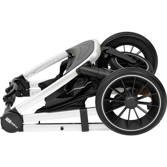 Carucior 3 in 1, FreeON, Joy, Reversibil, Gri - poza 6 - ExclusivMAG.ro