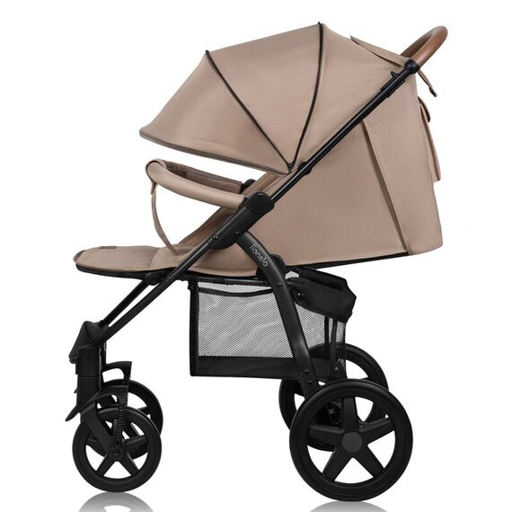 Carucior sport, Lionelo, Annet Plus, De la nastere, 0 - 22 Kg, Bej, Culoare: Bej - poza 3 - ExclusivMAG.ro