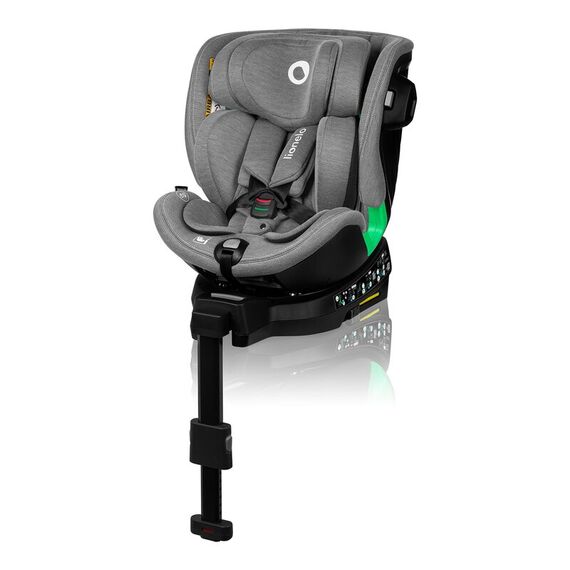 Scaun auto, Lionelo, Harmony i-Size, Rotire 360 grade, 0-36 Kg, 40-150 cm, R129, Gri deschis, Culoare: Gri deschis, Grupa: 0-36kg (0 luni - 12 ani)  - ExclusivMAG.ro