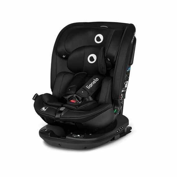 Scaun auto, Lionelo, Bastiaan RWF i-Size, Rotire 360 grade, 0-36 Kg, ECE R129, Negru, Culoare: Negru, Grupa: 0-36kg (0 luni - 12 ani)  - ExclusivMAG.ro