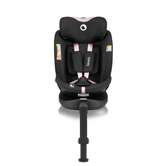 Scaun auto, Lionelo, i-Size Navy, 0-36 Kg, 40-150 cm, Rotire 360 grade, R129, Negru/Roz, Culoare: Roz, Grupa: 0-36kg (0 luni - 12 ani) - poza 4 - ExclusivMAG.ro