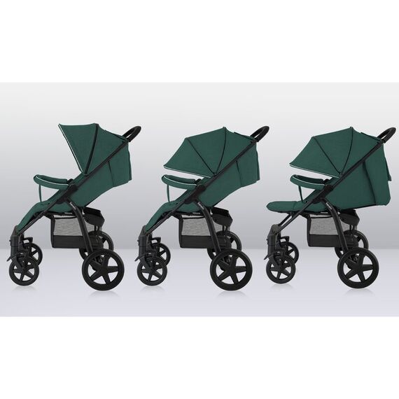 Carucior sport, Lionelo, Annet Plus, De la nastere, 0 - 22 Kg, Verde, Culoare: Verde - poza 6 - ExclusivMAG.ro