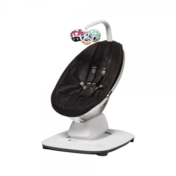 Fotoliu Balansoar Bebelusi 4MOMS MamaRoo 5.0 CLASSIC BLACK, Culoare: Negru  - ExclusivMAG.ro