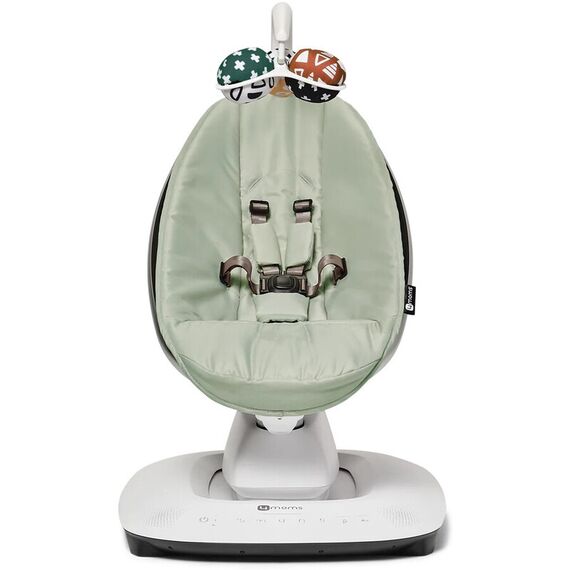 Fotoliu Balansoar Bebelusi 4MOMS MamaRoo 5.0 SAGE, Culoare: Verde - poza 2 - ExclusivMAG.ro