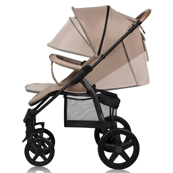 Carucior sport, Lionelo, Annet Plus, De la nastere, 0 - 22 Kg, Bej, Culoare: Bej - poza 4 - ExclusivMAG.ro