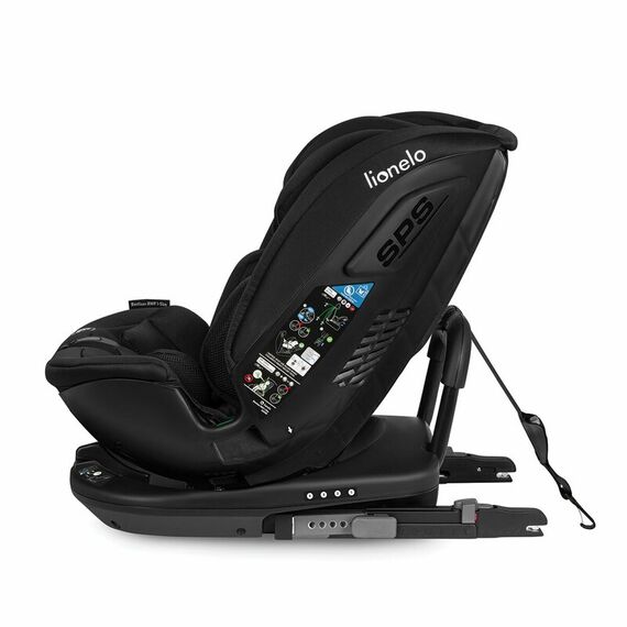 Scaun auto, Lionelo, Bastiaan RWF i-Size, Rotire 360 grade, 0-36 Kg, ECE R129, Negru, Culoare: Negru, Grupa: 0-36kg (0 luni - 12 ani) - poza 5 - ExclusivMAG.ro