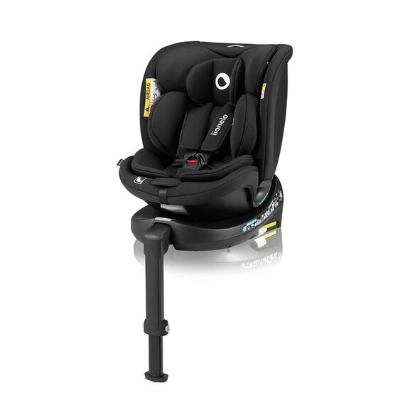 Scaun auto, Lionelo, i-Size Navy, 0-36 Kg, 40-150 cm, Rotire 360 grade, R129, Negru, Culoare: Negru, Grupa: 0-36kg (0 luni - 12 ani)  - ExclusivMAG.ro