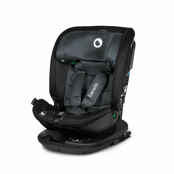Scaun auto, Lionelo, Bastiaan RWF i-Size, Rotire 360 grade, 0-36 Kg, ECE R129, Gri, Culoare: Gri, Grupa: 0-36kg (0 luni - 12 ani) - poza 3 - ExclusivMAG.ro
