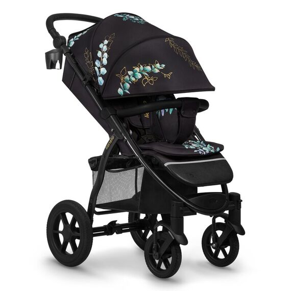 Carucior sport, Lionelo, Annet Tour Golden Moments, Editie Limitata, 0 luni+, Pana la 22 kg, Certificare TUV, Negru, Culoare: Negru/Auriu, Model: sport - poza 2 - ExclusivMAG.ro