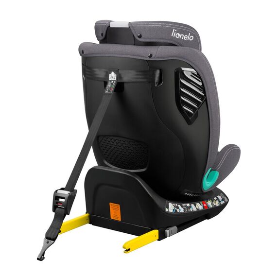 Scaun auto, Lionelo, Bastiaan One i-Size, 4 in 1, Rotire 360 grade, Top Tether, 0-36 Kg, 40-150 cm, R129, Gri, Culoare: Gri, Grupa: 0-36kg (0 luni - 12 ani) - poza 6 - ExclusivMAG.ro