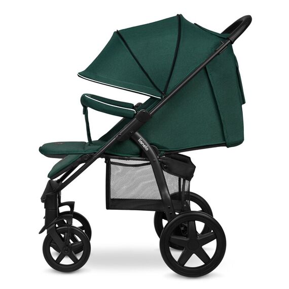 Carucior sport, Lionelo, Annet Plus, De la nastere, 0 - 22 Kg, Verde, Culoare: Verde - poza 3 - ExclusivMAG.ro