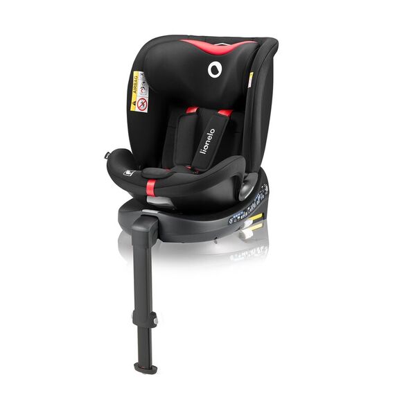 Scaun auto, Lionelo, i-Size Navy, 0-36 Kg, 40-150 cm, Rotire 360 grade, R129, Negru/Rosu, Culoare: Negru/Rosu, Grupa: 0-36kg (0 luni - 12 ani) - poza 2 - ExclusivMAG.ro