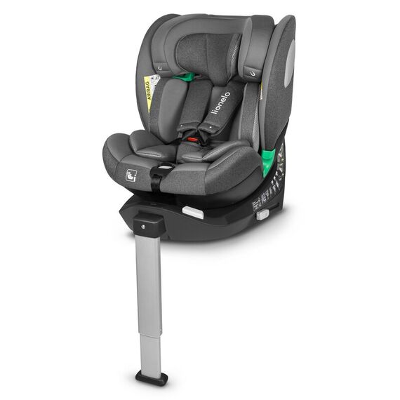 Scaun auto, Lionelo, i-Size Braam, 0-36 Kg, 40-150 cm, R129, Gri, Culoare: Gri deschis, Grupa: 0-36kg (0 luni - 12 ani)  - ExclusivMAG.ro