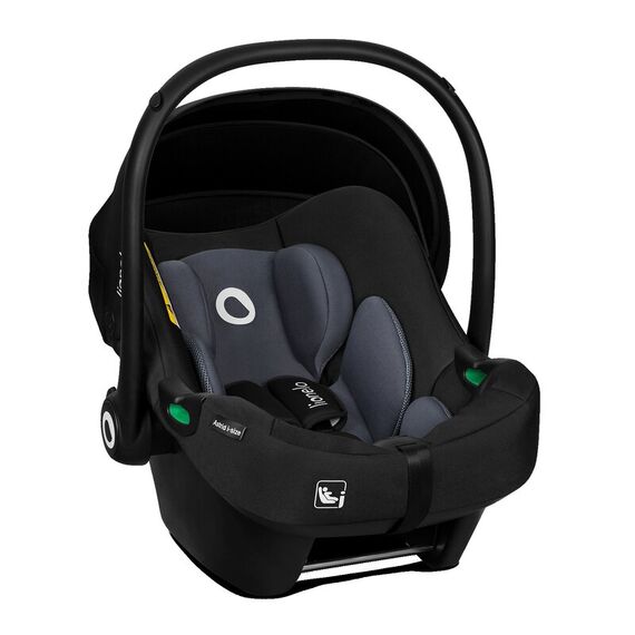 Scoică auto Lionelo Astrid i-Size cu bază Isofix - Negru/Gri, Culoare: Gri/Negru, Grupa: 0-13kg (0 luni - 12 luni) - poza 5 - ExclusivMAG.ro