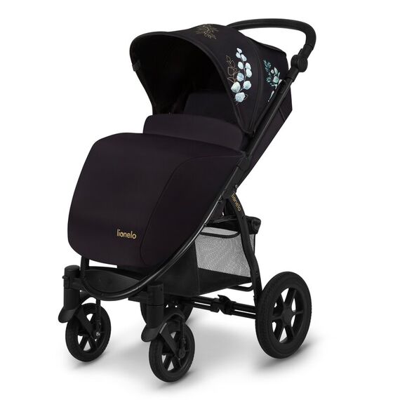 Carucior sport, Lionelo, Annet Tour Golden Moments, Editie Limitata, 0 luni+, Pana la 22 kg, Certificare TUV, Negru, Culoare: Negru/Auriu, Model: sport - poza 3 - ExclusivMAG.ro