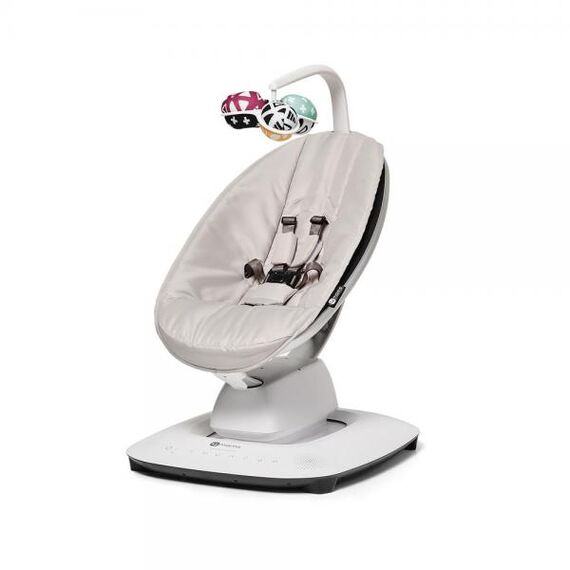 Fotoliu Balansoar Bebelusi 4MOMS MamaRoo 5.0 CLASSIC GREY, Culoare: Gri  - ExclusivMAG.ro