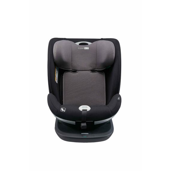 Scaun auto, FreeON, Opal, Nastere - 140 Cm/ 0 - 12 ani, Rotire 360° grade, Tehnologie Isofix I-Size si Top Tether, R129, Black, Culoare: Gri/Negru, Grupa: 0-36kg (0 luni - 12 ani) - poza 6 - ExclusivMAG.ro