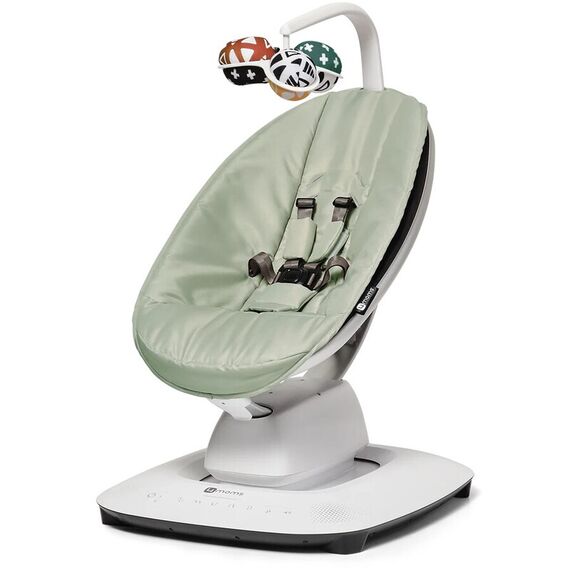 Fotoliu Balansoar Bebelusi 4MOMS MamaRoo 5.0 SAGE, Culoare: Verde  - ExclusivMAG.ro