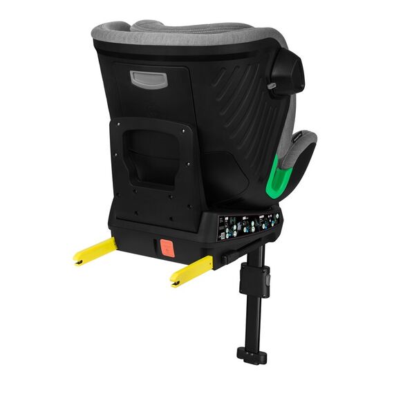 Scaun auto, Lionelo, Harmony i-Size, Rotire 360 grade, 0-36 Kg, 40-150 cm, R129, Gri deschis, Culoare: Gri deschis, Grupa: 0-36kg (0 luni - 12 ani) - poza 6 - ExclusivMAG.ro