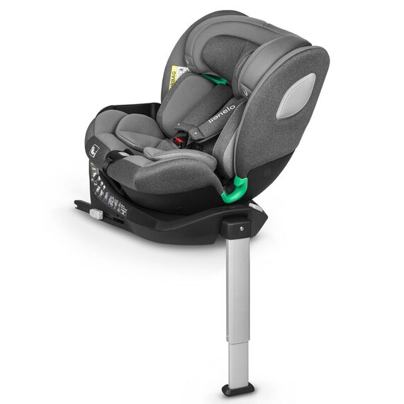 Scaun auto, Lionelo, i-Size Braam, 0-36 Kg, 40-150 cm, R129, Gri, Culoare: Gri deschis, Grupa: 0-36kg (0 luni - 12 ani) - poza 2 - ExclusivMAG.ro