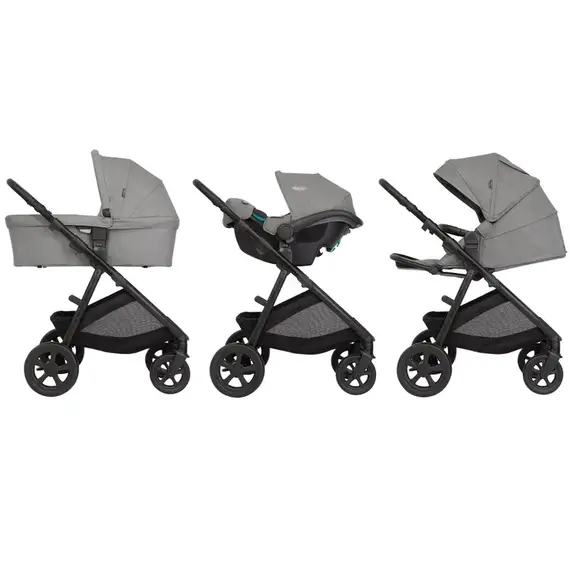 Carucior Graco Near2Me DLX 3 in 1 Ash, Culoare: Gri, Model: 3 in 1 - poza 9 - ExclusivMAG.ro