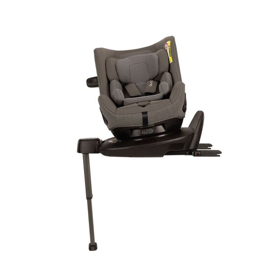 Scaun auto Nuna PRUU Granite, 40-150 cm, certificat R129, Culoare: Gri deschis, Grupa: 0-18kg (0 luni - 4 ani)  - ExclusivMAG.ro