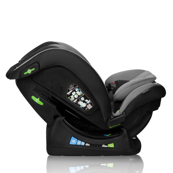Scaun auto, Lionelo, Aart i-Size, 0-36 Kg, 40-150 cm, R129/03, Gri, Culoare: Gri, Grupa: 0-36kg (0 luni - 12 ani) - poza 8 - ExclusivMAG.ro