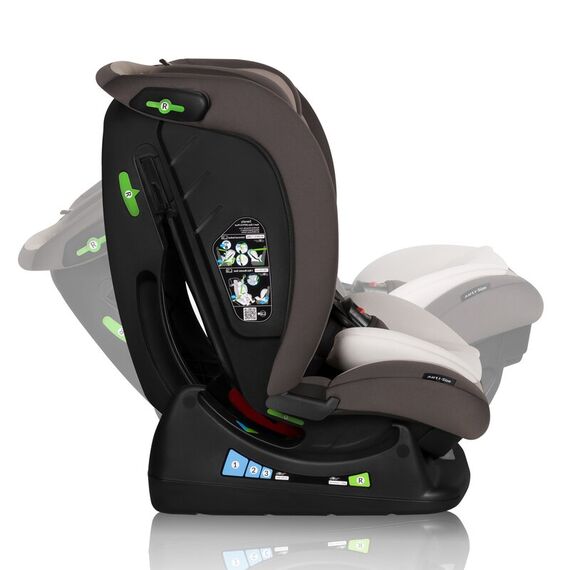 Scaun auto, Lionelo, Aart i-Size, 0-36 Kg, 40-150 cm, R129/03, Bej, Culoare: Bej, Grupa: 0-36kg (0 luni - 12 ani) - poza 6 - ExclusivMAG.ro