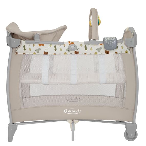 Patut Graco Contour Electra Nature Trail, Culoare: Crem, Dimensiuni: 105x70 - poza 3 - ExclusivMAG.ro