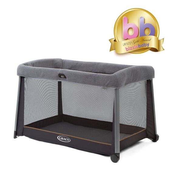 Patut Graco FoldLite Shadow, Culoare: Gri/Negru, Dimensiuni: 120x60 - poza 2 - ExclusivMAG.ro