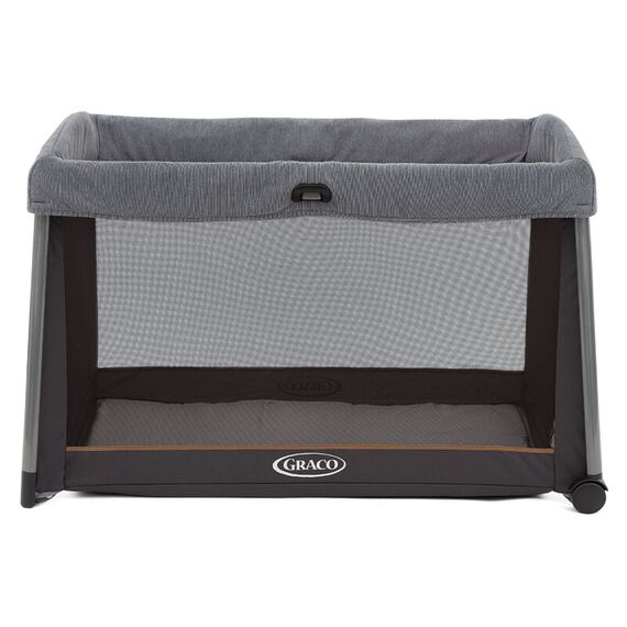 Patut Graco FoldLite Shadow, Culoare: Gri/Negru, Dimensiuni: 120x60  - ExclusivMAG.ro