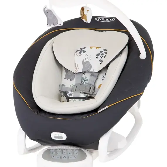 Balansoar Graco All Ways Soother Into the Wild, Culoare: Negru - poza 3 - ExclusivMAG.ro