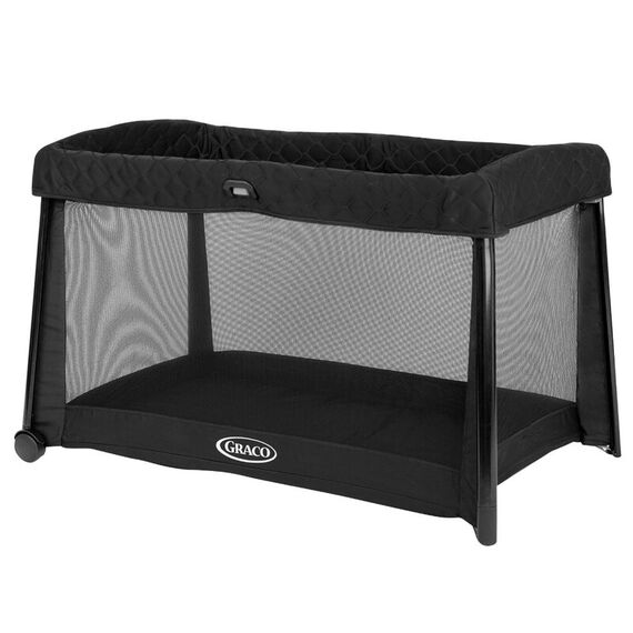 Patut Graco FoldLite LX Midnight, Culoare: Negru, Dimensiuni: 120x60  - ExclusivMAG.ro