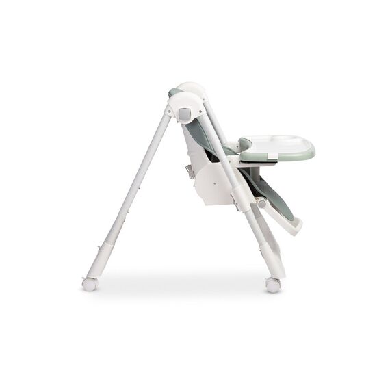 Scaun de masa inalt cu husa din piele ecologica Caretero MEGALO Menta, Culoare: Verde - poza 9 - ExclusivMAG.ro