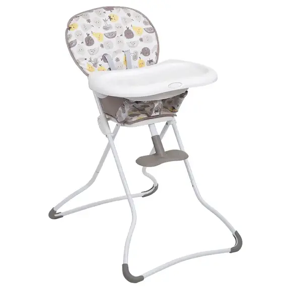 Scaun de masa Graco Snack N Stow Fruitella, Culoare: Galben  - ExclusivMAG.ro
