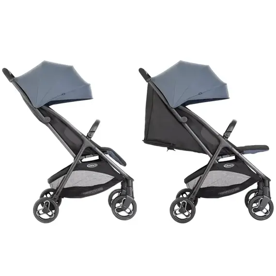 Carucior Graco Myavo Stormy, Culoare: Albastru - poza 4 - ExclusivMAG.ro