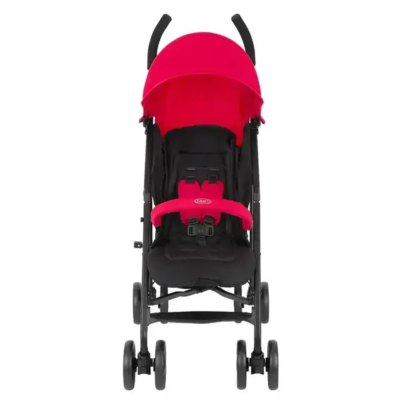 Carucior Graco Travelite Cherry, Culoare: Rosu/Negru, Model: sport - poza 2 - ExclusivMAG.ro