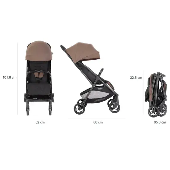 Carucior Graco Myavo Fossil, Culoare: Maro - poza 4 - ExclusivMAG.ro