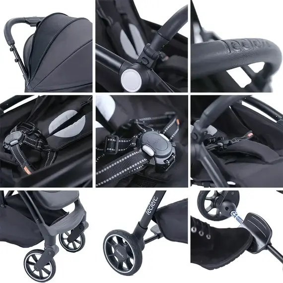 Carucior Leclerc Magic Fold Plus 2 in 1 Green, Culoare: Verde, Model: 2 in 1 - poza 4 - ExclusivMAG.ro